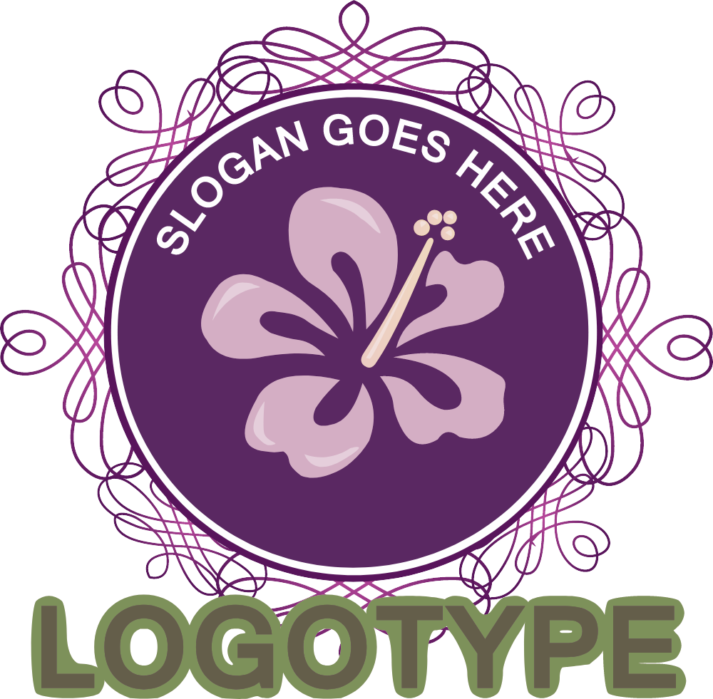 Floral Beauty Logo Template Logos