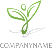 Happy Plant Logo Template Logos