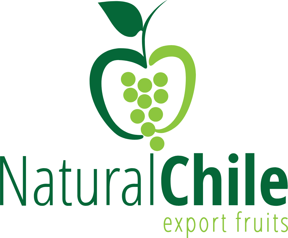 Natural Chile Export Fruits Logo Logos