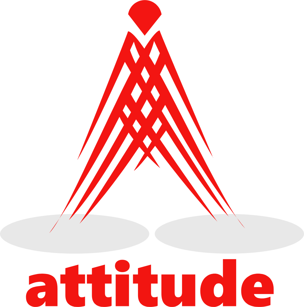 red attitude Logo Template Logos