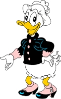 Grandma duck Logo PNG Logo