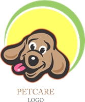 Pet Care Dog Logo Template Logos
