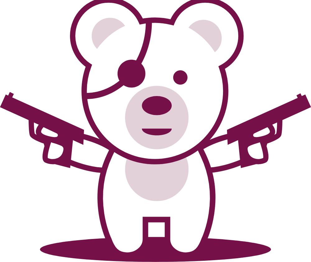 Tough Teddy Logo Template Logos