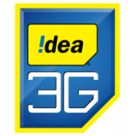 Idea Mobile of india 3G Logo PNG logo
