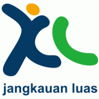 XL Jangkauan Luas Logo Logos