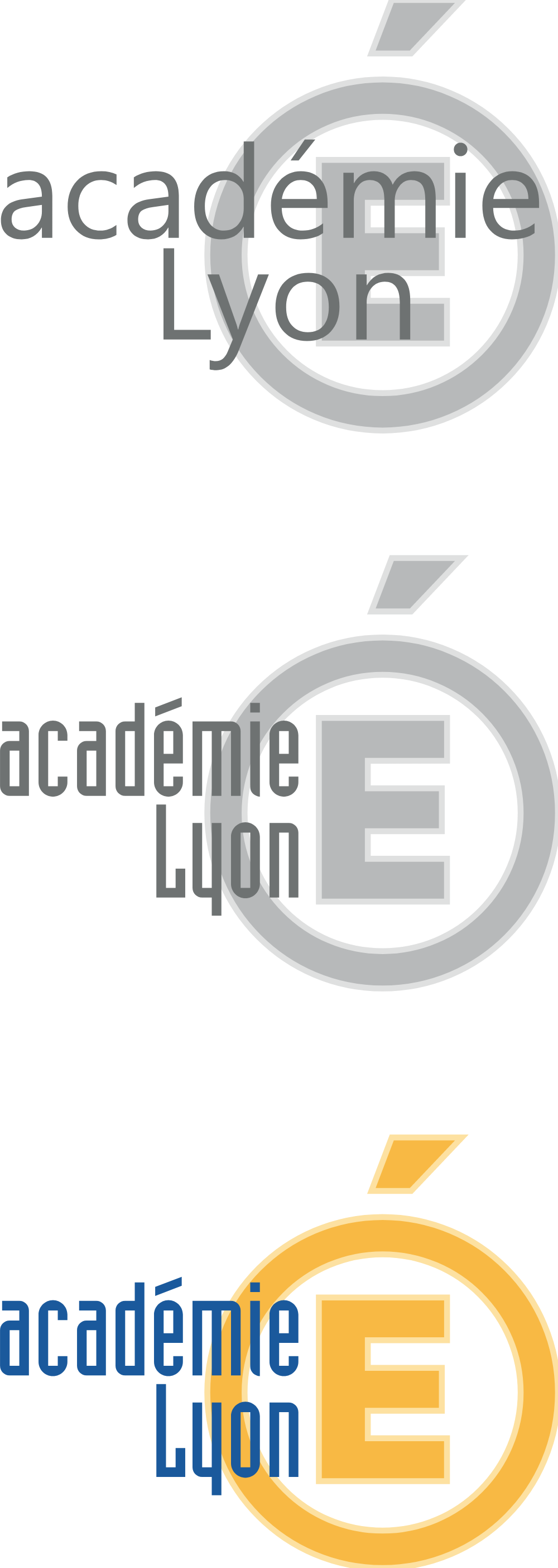 Académie de Lyon Logo Logos