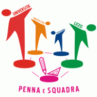 penna e squadra Logo Logos
