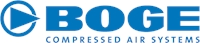 BOGE compressed air systems Logo Logos