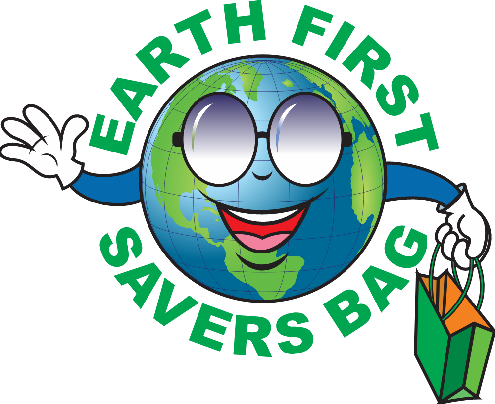 Earth First Savers Bag Logo Logos