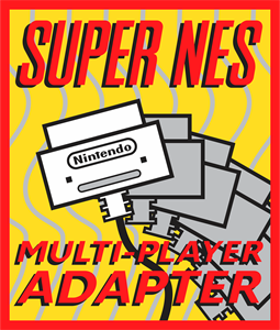 SUPER NES Multi-Player Adapter Logo Logos