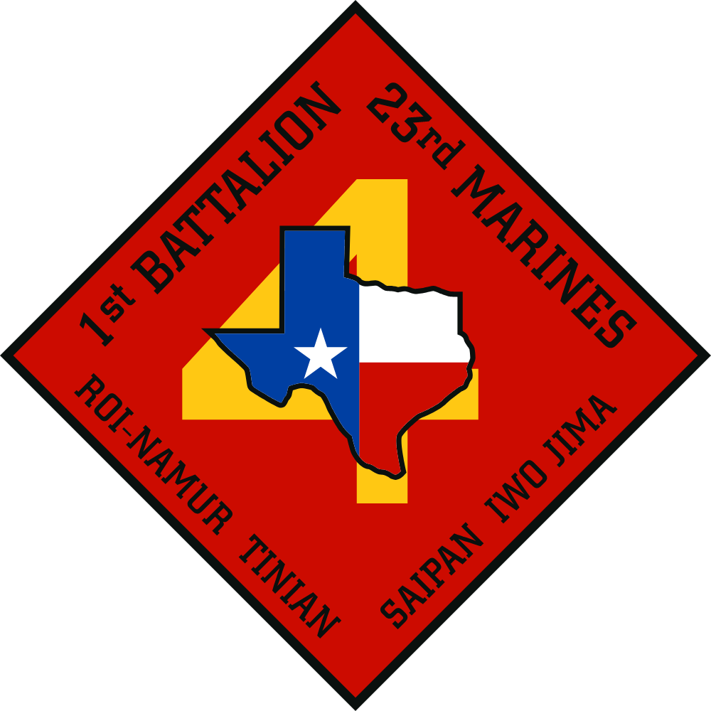 1st Battalion 23rd Marine Regiment USMCR Logo Logos