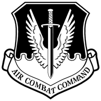 AIR COMBAT COMMAND EMBLEM Logo Logos