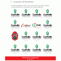 secretarias Coahuila Logo Logos