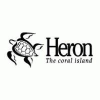 Heron The coral island Logo Logos