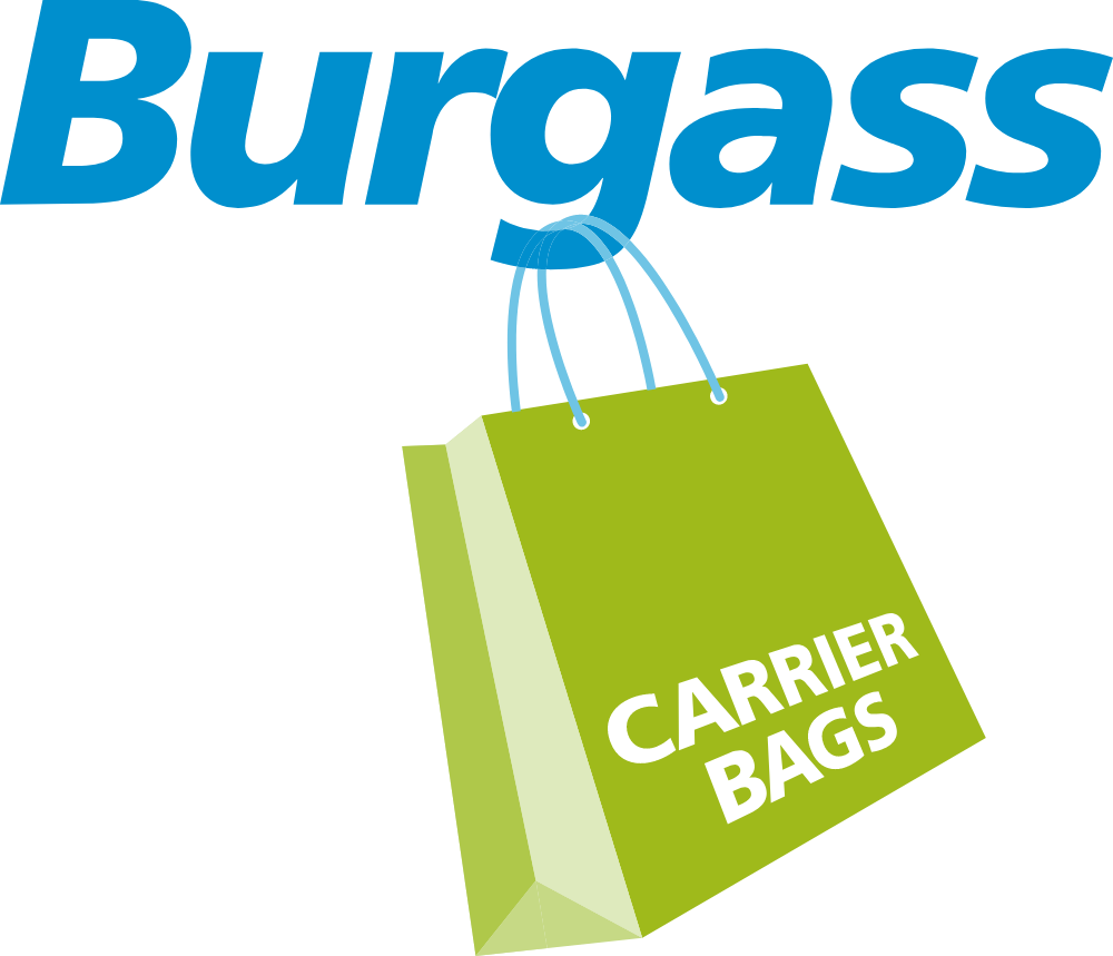 Burgass Carrier Bags Logo Logos