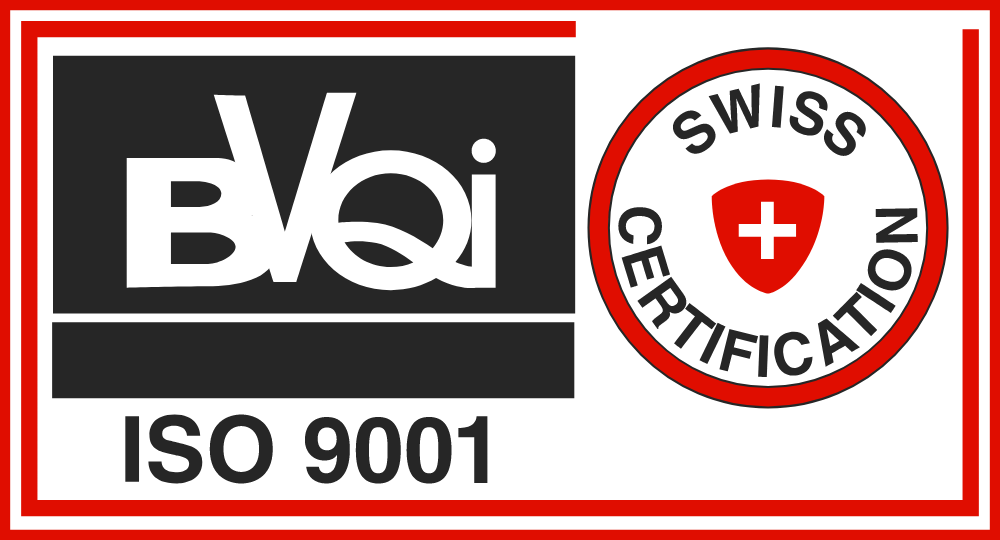 BVQI ISO 9001 Swiss Certification Logo Logos