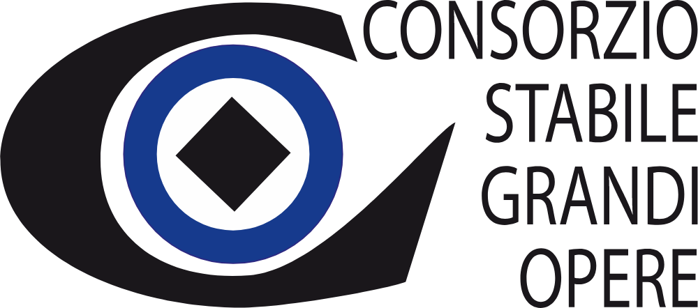 CONSORZIO STABILE GRANDI OPERE Logo Logos
