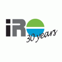 IRO 30 Years Logo Logos
