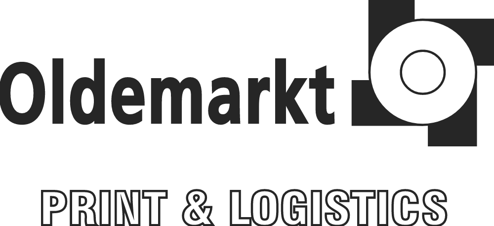 Oldemarkt Print & Logistics Logo Logos