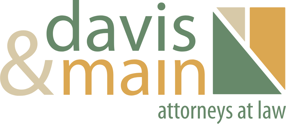 Davis & Main Attorneys at Law Logo Logos