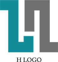 Alphabet H Design Logo Template Logos