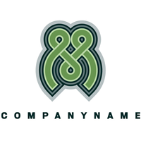 Company Decorative M Logo Template Logos