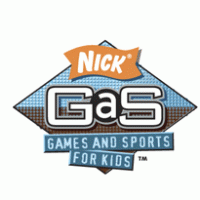 Nick GaS Games and Sports for Kids Logo Logos