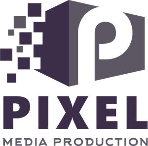 Pixel Media Production Logo Logos