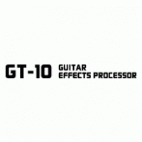 GT-10 Guitar Effects Processor Logo PNG logo