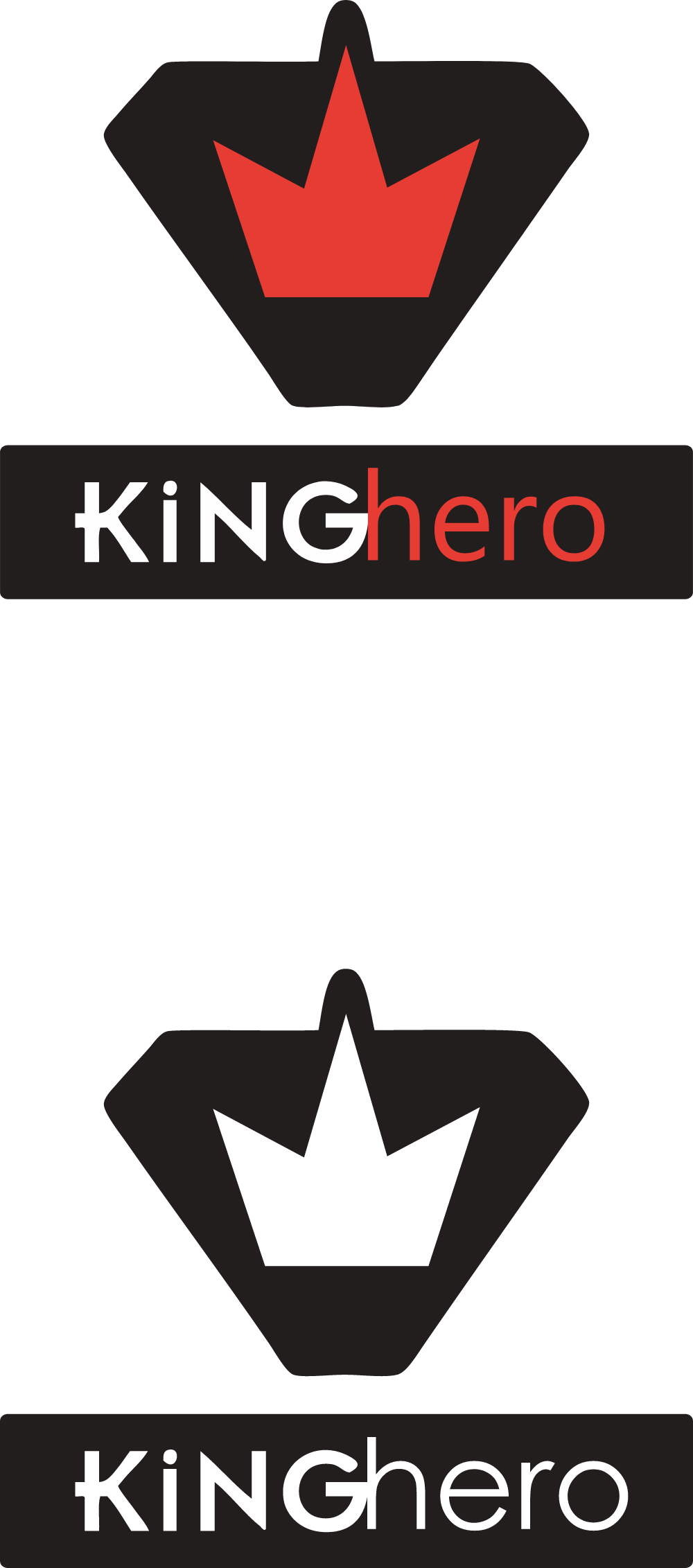 KingHero Logo Logos