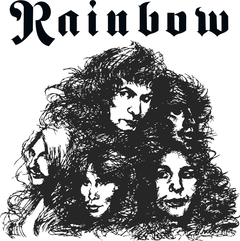 Rainbow Long Live Rock n Roll Logo Logos