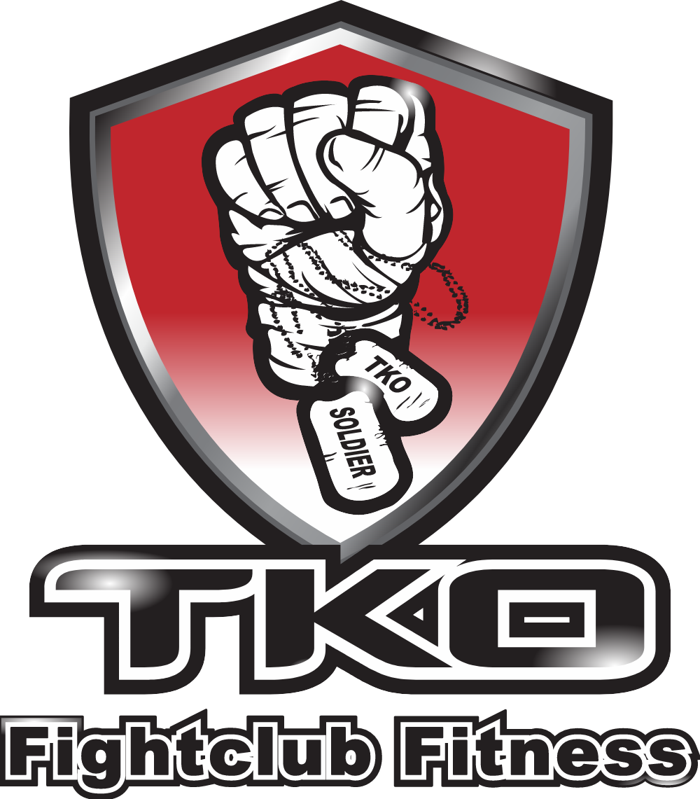 TKO Fightclub Fitness Logo Logos