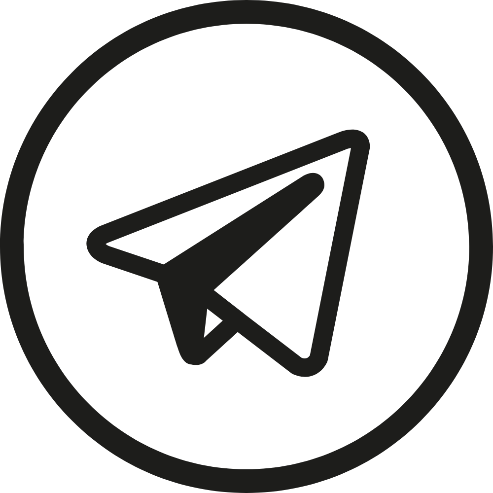 Telegram (Minimal) Logo PNG Logos