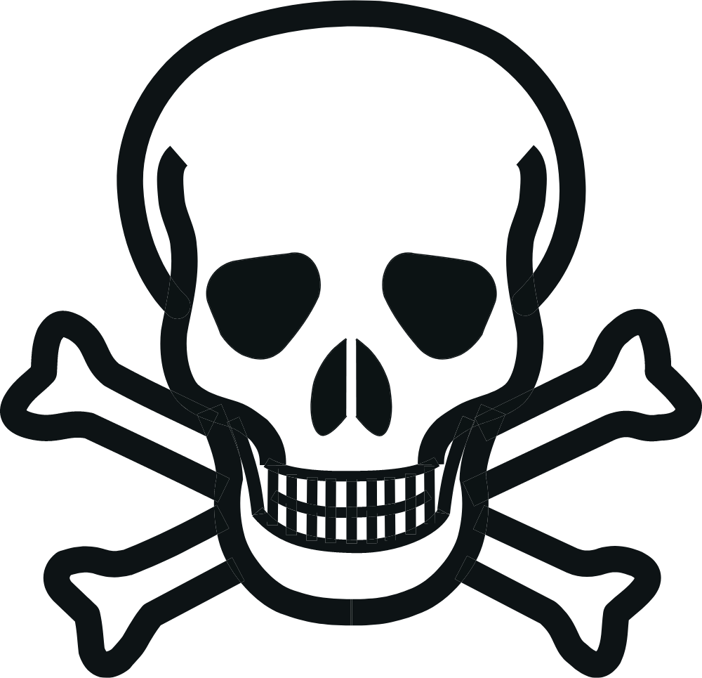 Skull And Crossbones Logo PNG Logos