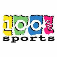 100% sports Logo Logos