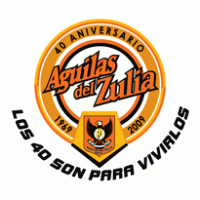 AGUILAS DEL ZULIA 40 ANIVERSARIO Logo Logos