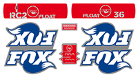 Fox 36 RC2 Float 2007 - MTB Fork Decals Logo Logos