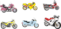 Motorbike Logo Template Logos