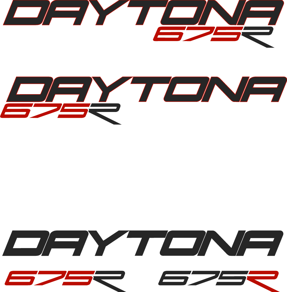 Triumph Daytona 675 R Logo Logos