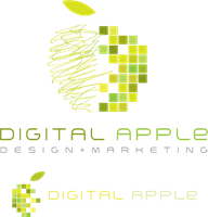 DIGITAL APPLE DESIGN Logo Template Logos
