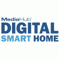 MediaHub Digital Smart Home Logo Logos